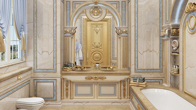 interior design Dubai bathroom