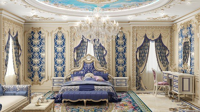 Bedroom interior design Dubai