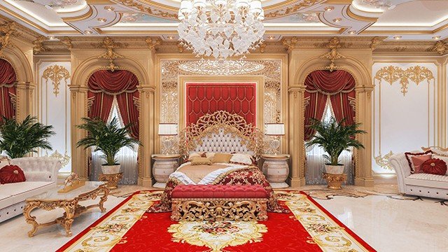Royal Style bedroom design Lagos