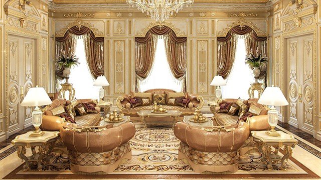 interior design Dubai Family sitting room