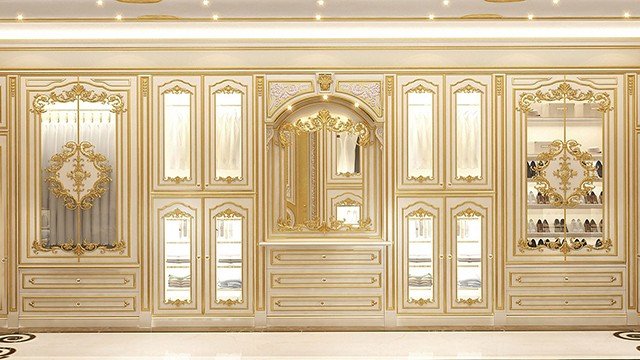 Best interior design Dubai wardrobe