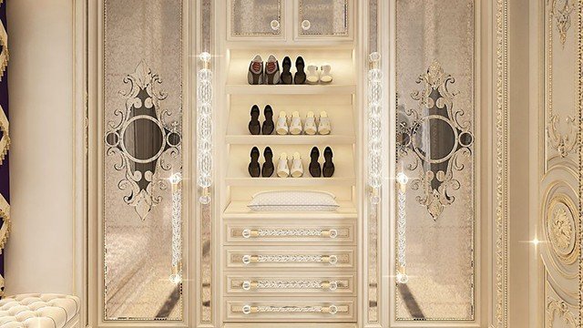 interior design Dubai wardrobe