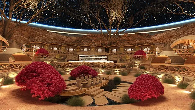 تصميم داخلي براق للمطعم