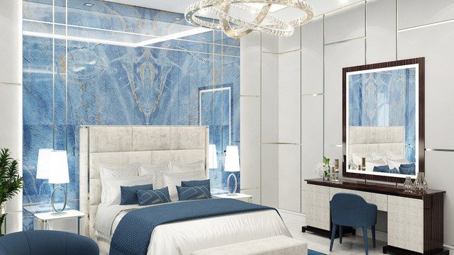 تقنيات تصميم غرف النوم الحديثة في دبي