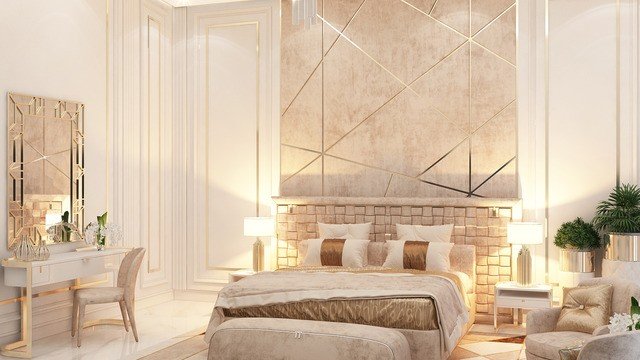 Bedroom Decoration And Fit-Out In Modern Style