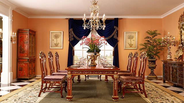 Luxury classic dining furniture
