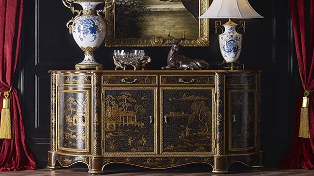Luxury designer chest of drawers