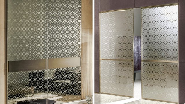 Stained-Glass Doors For Elegant Interior