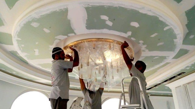 Chandelier Assembly and Installation