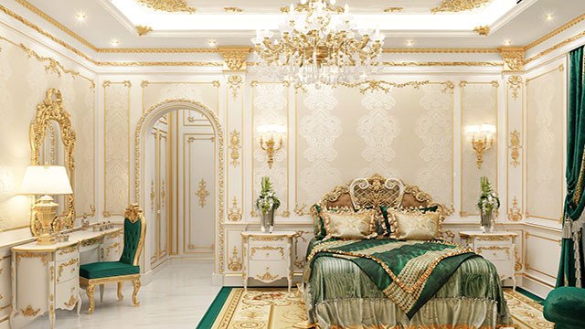 Classic luxury Bedroom