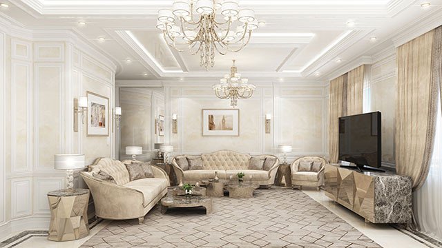 Smart comfort living room design