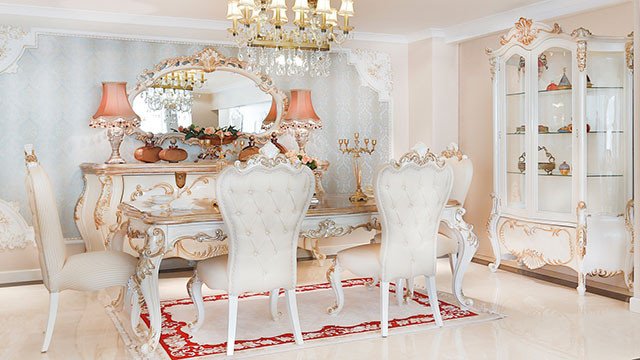 Luxury family dining furniture