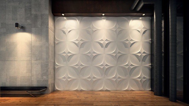 Гипсовые стеновые панели изысканного дизайна
