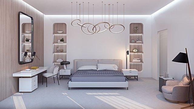 Practical bedroom design