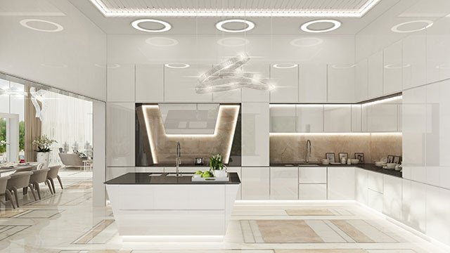 Contemporary kitchen designing