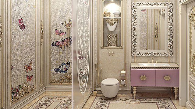 Лучший дизайнерский вкус ванной комнаты