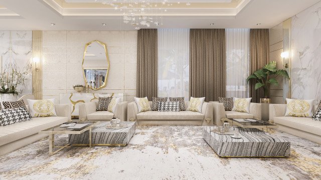 Sophisticated living room design