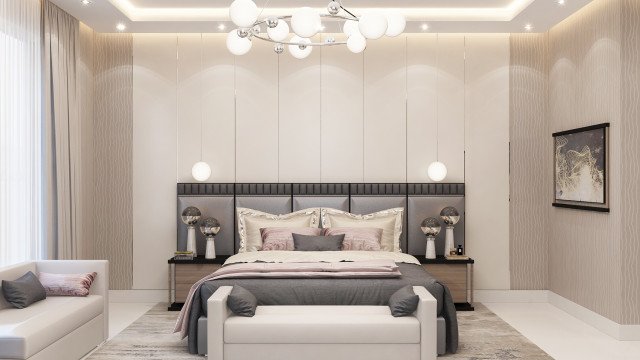 Элегантный дизайн спальни