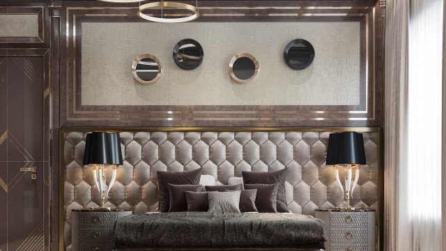 Luxury Bedroom Design Dubai