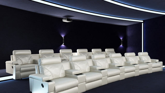 Домашний кинотеатр для виллы в Дубае