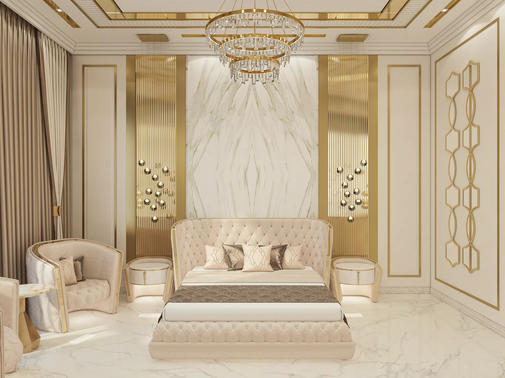 Luxurious Interior Design for Bedroom