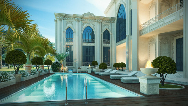 Luxurious Landscape design in Riyadh
