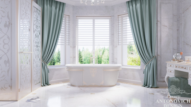Элегантный дизайн ванной комнаты