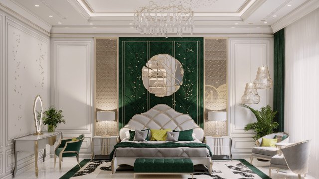 Изысканный дизайн гостевой спальни