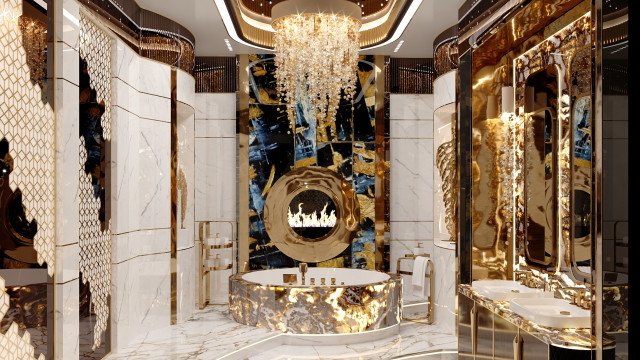 Right Selection of Hues for Elegant Bathroom Design