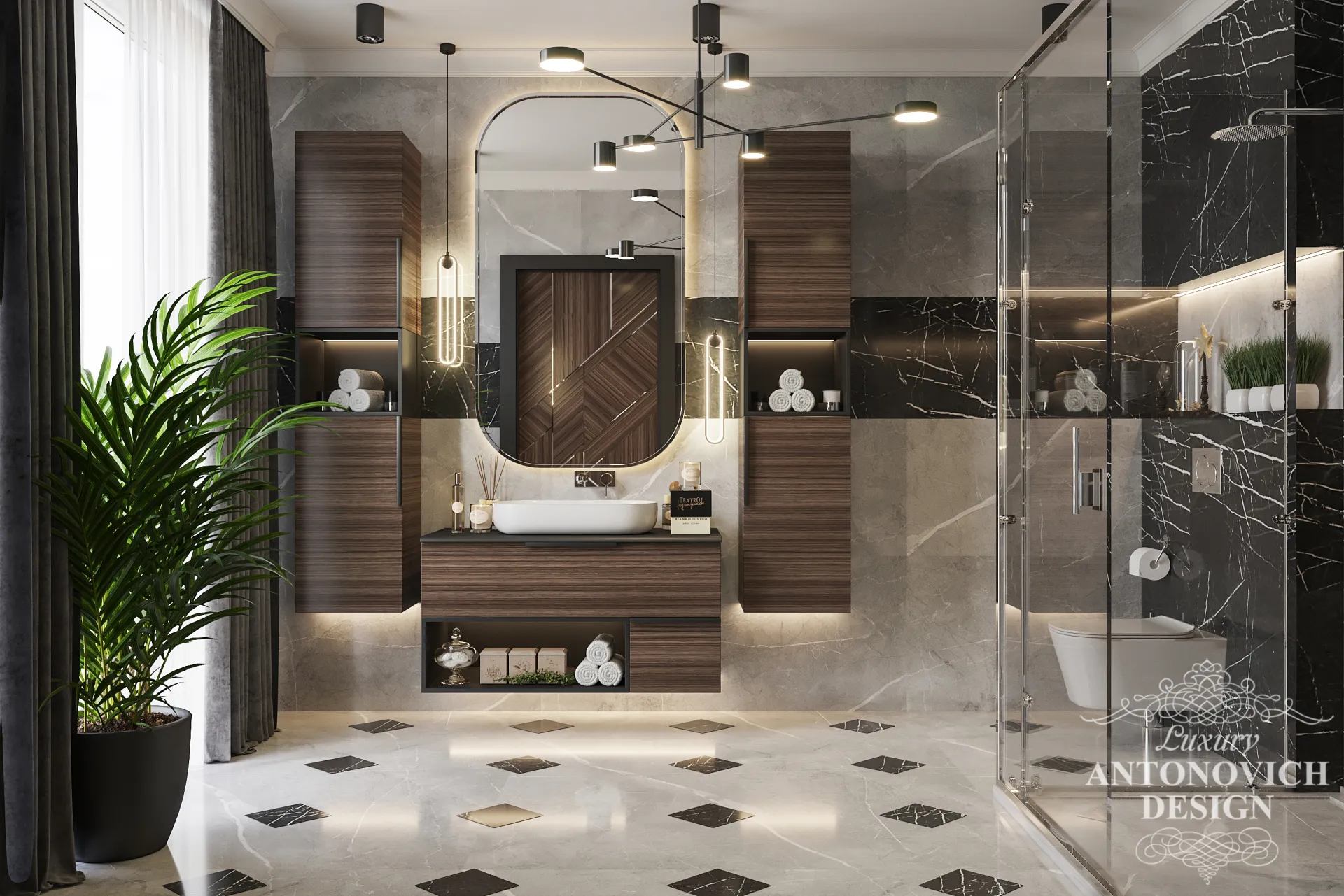 Extravagant Style Of Bathroom