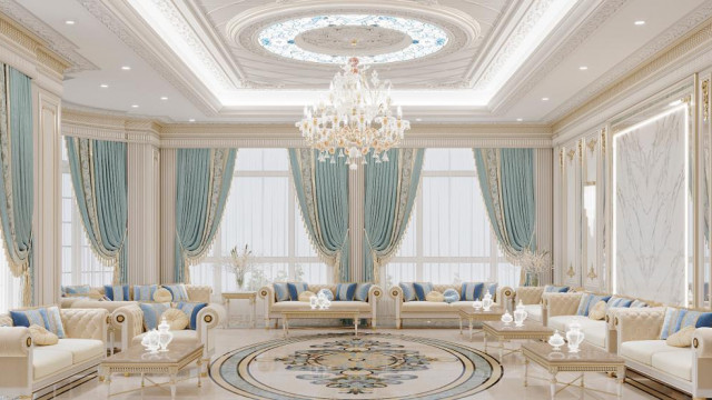 تصميم داخلي لقصر في قطر| تصميم داخلي في الدوحة