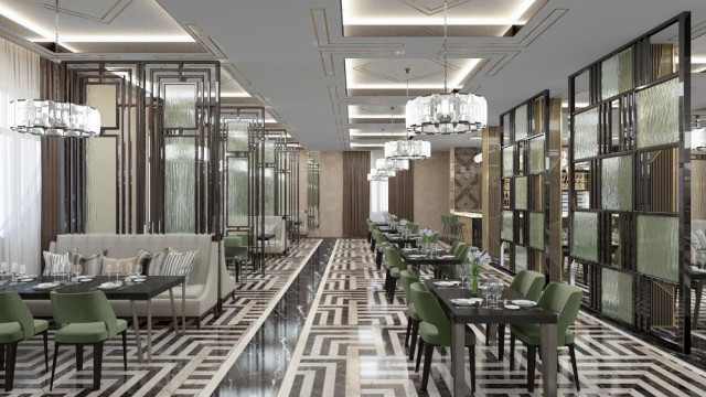 Компания по дизайну интерьера ресторана в Дубае