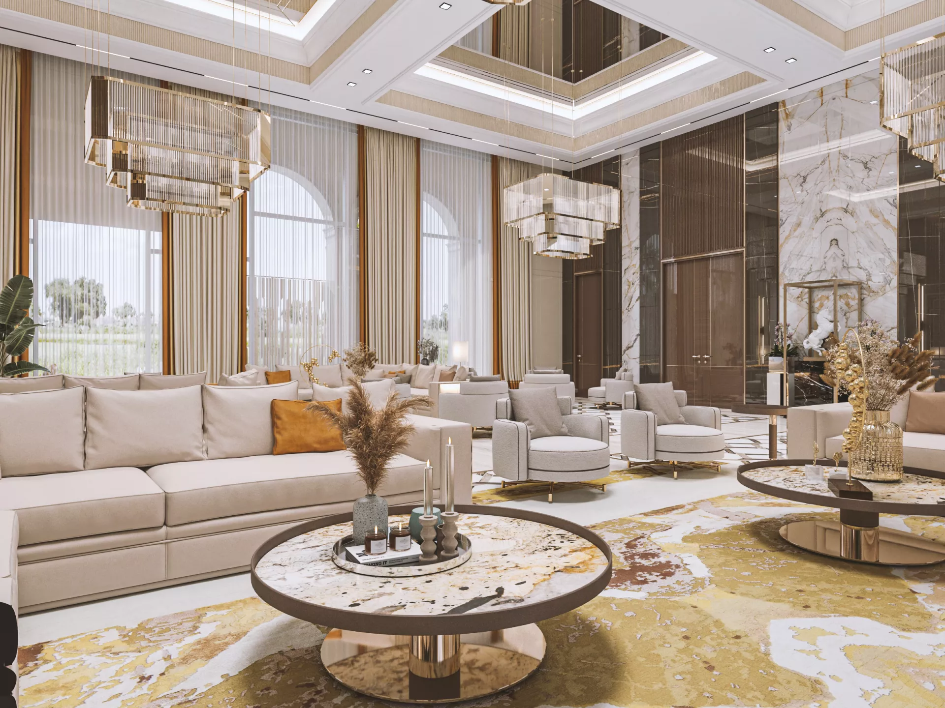 PRIVATE PALACE IN LUXURY INTERIOR DESIGN