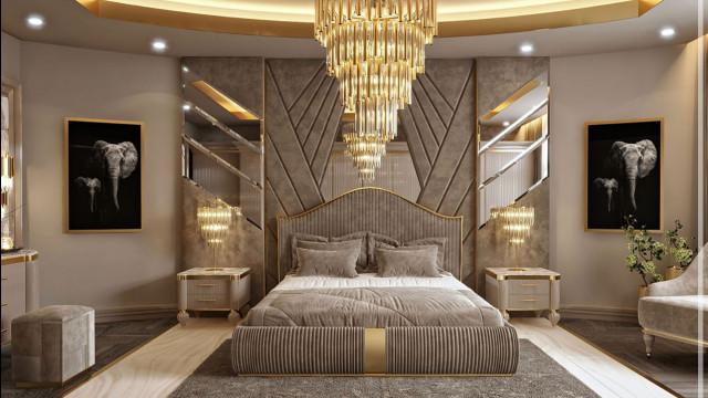 تصميم داخلي رائع لغرفة النوم