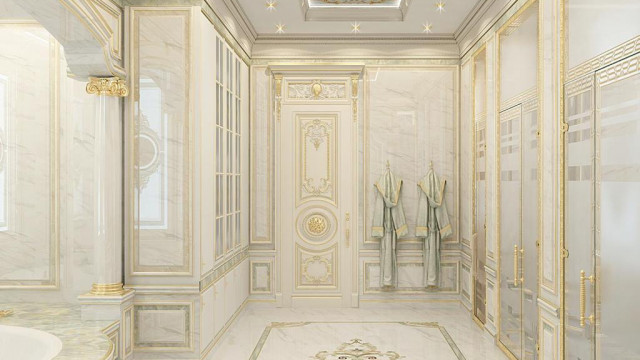 Потрясающий дизайн интерьера ванной комнаты
