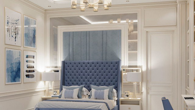 DUSTY BLUE BEDROOM DESIGNS FOR BOYS