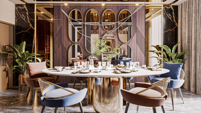 UAE's Magnificent Dining Room Interior Design