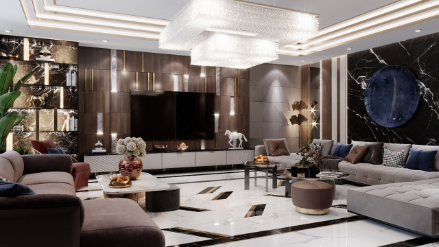 INTERIOR DESIGN LUXURY CONCEPT FOR YOUR LIVING ROOM
