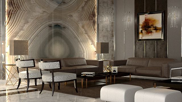 Wall covering (luxury wallpaper, decorative plaster, paint