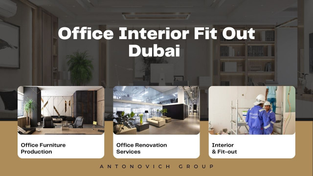 Отделка офисных помещений в Дубае