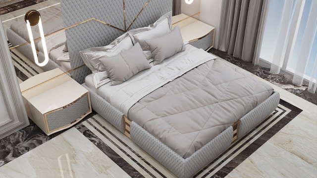 Правильные способы оформления роскошной спальни с нейтральным дизайном интерьера