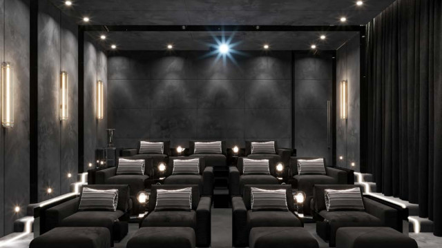 Home Theater Modern Masterpiece