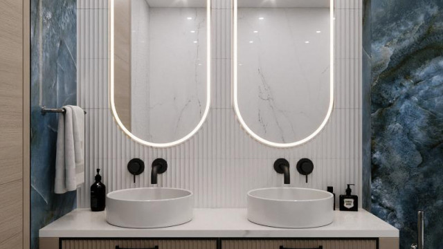 Симфония роскоши - современный дизайн интерьера ванной комнаты