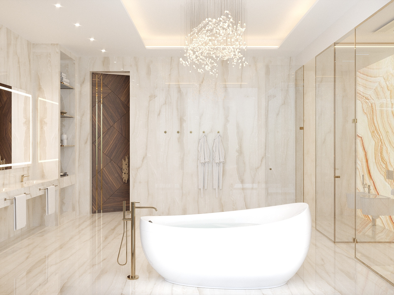 Luxury Unveiled in Luxury Bathroom Interiors