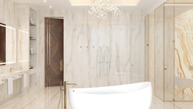 Luxury Unveiled in Luxury Bathroom Interiors