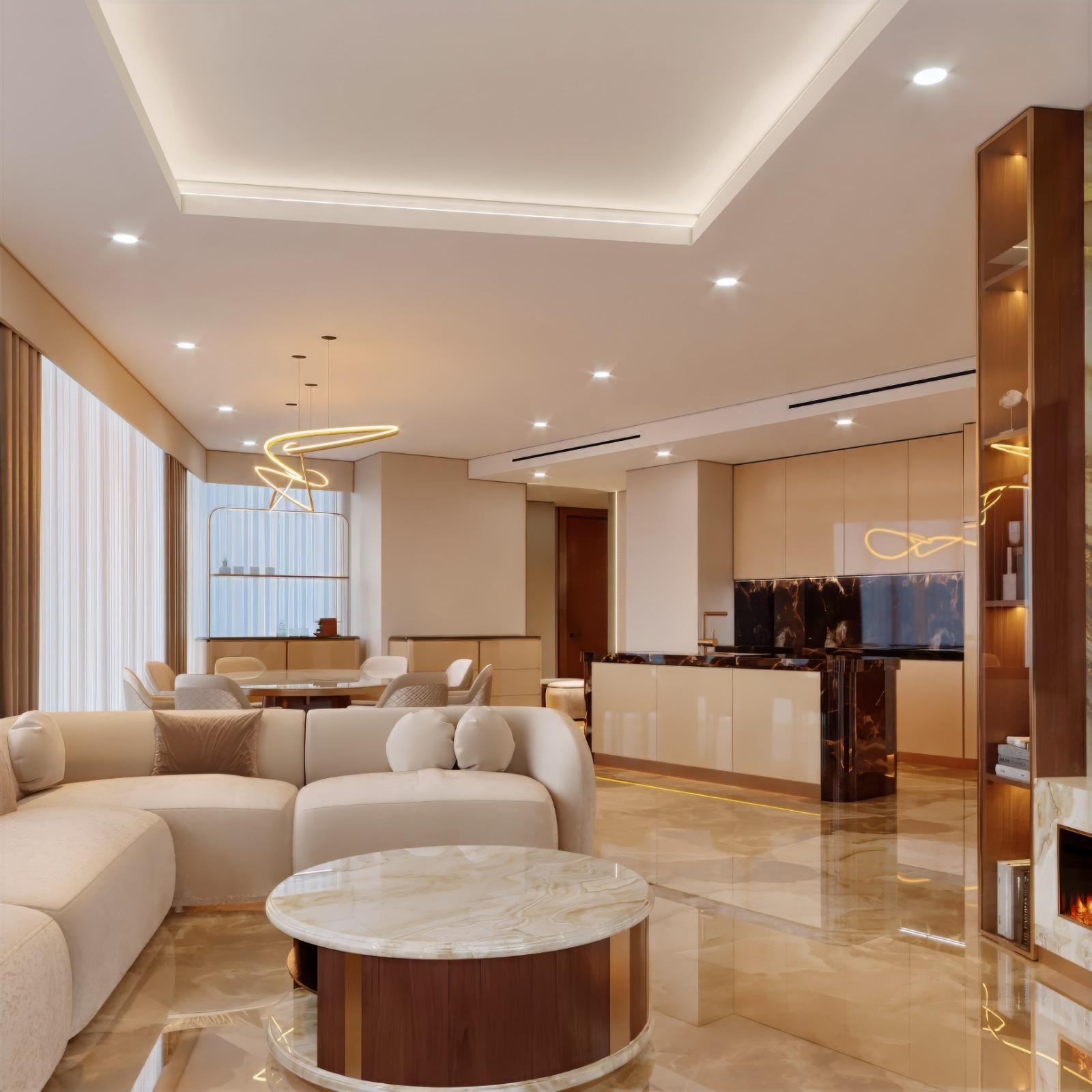 Квартиры в Даунтауне Дубая: элитный интерьер и дизайн