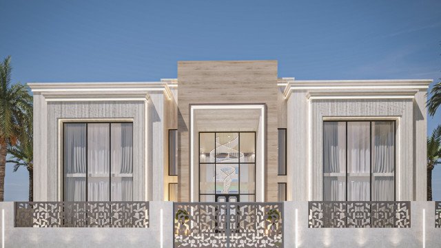 Luxury Villa Exterior Abu Dhabi