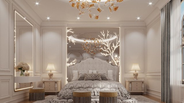 Real luxury big bedroom