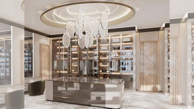 Luxury Wardrobe interior