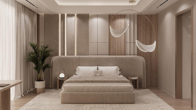 Splendid bedroom interior decor